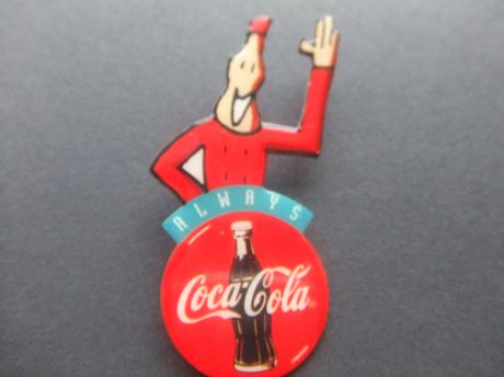 Coca Cola Always Coca Cola mannetje
